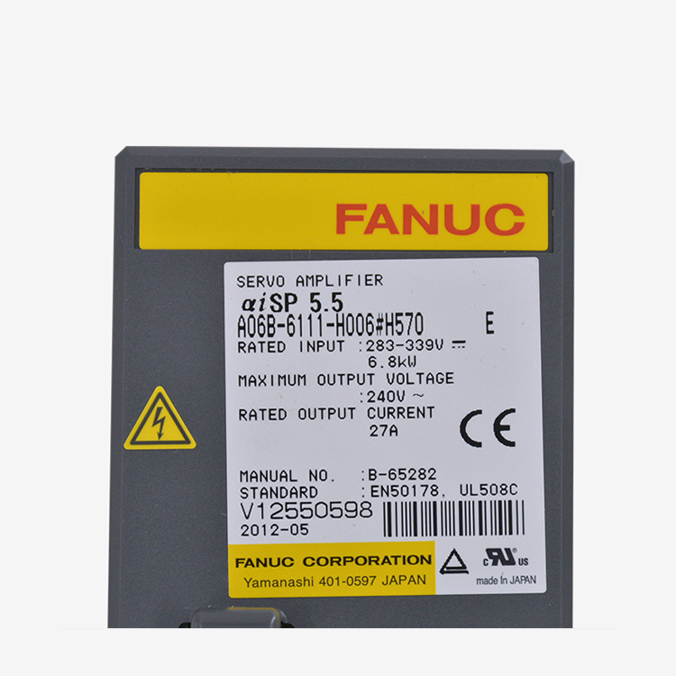 factory Outlets for Fanuc Spindle Drive - Japan original fanuc servo amplifier A06B-6111-H006#H570 – Weite detail pictures